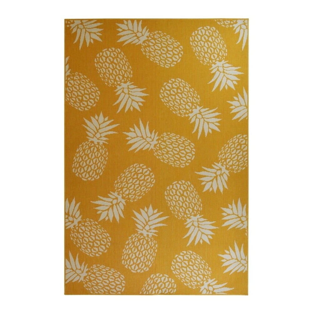 Ananas sárga kültéri szőnyeg
