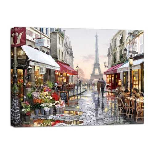 Canvas Watercolor Paris I fali kép