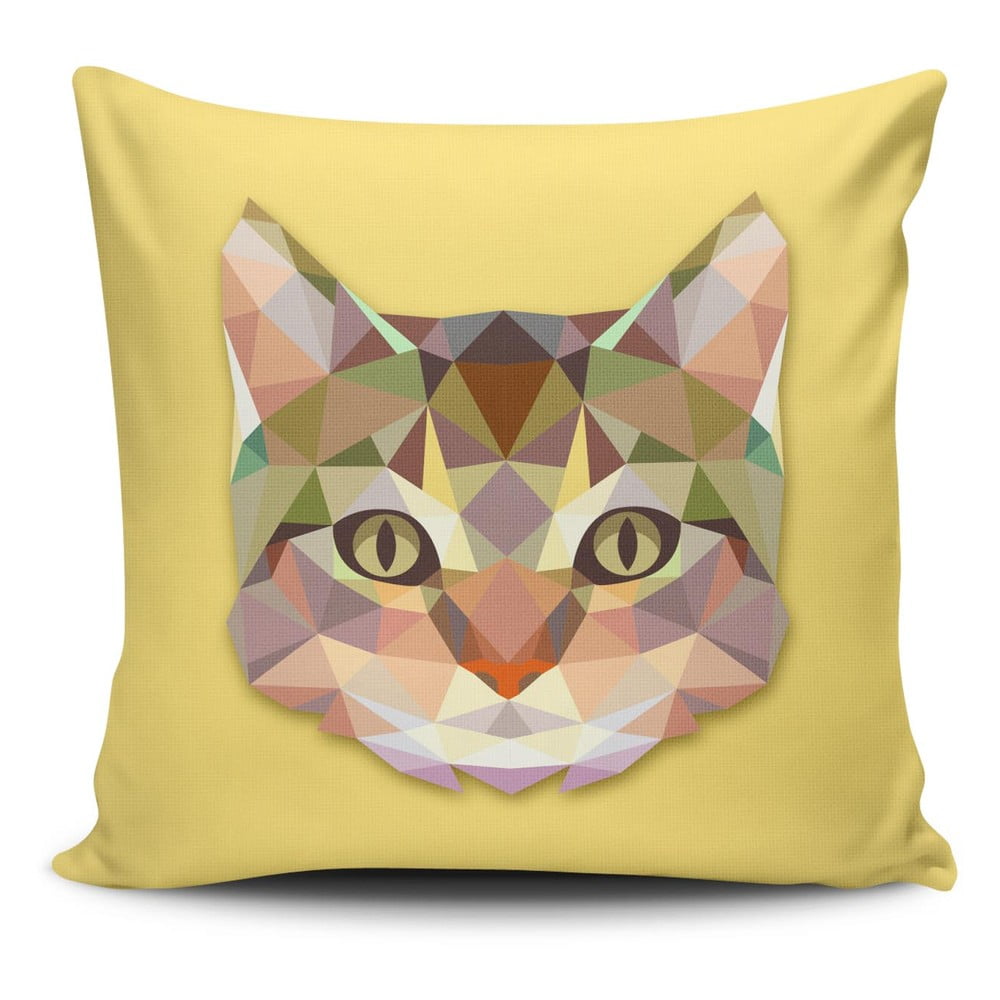 Cushion Love Cat pamut keverék párnahuzat