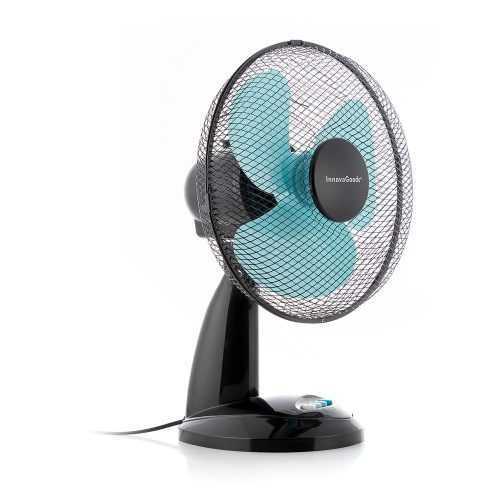 Desk fekete ventilátor - InnovaGoods