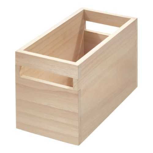 Eco Wood tárolódoboz paulownia fából