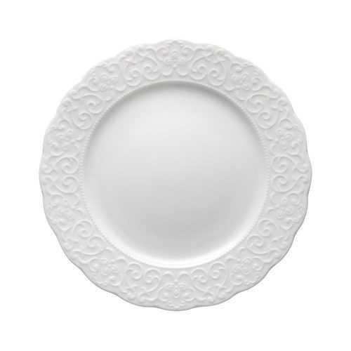 Gran Gala fehér porcelántényér