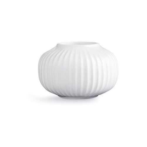 Hammershoi fehér porcelán mécsestartó