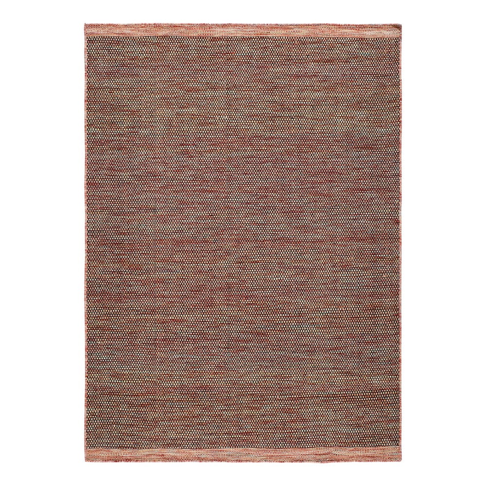 Kiran Liso piros gyapjú szőnyeg