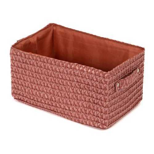 Lilou Basket Terracotta piros tárolókosár - Compactor