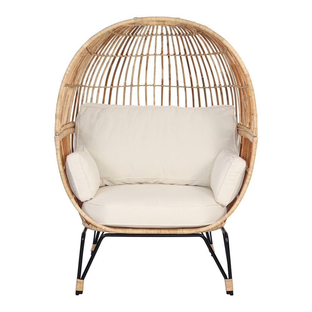 Nodi Beige rattan kerti fotel - Bonami Essentials