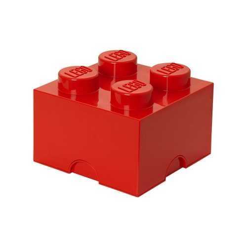 Piros szögletes tárolódoboz - LEGO®