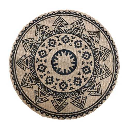 Szövet tányéralátét 2 db ø 38 cm Mandala - JAHU collections