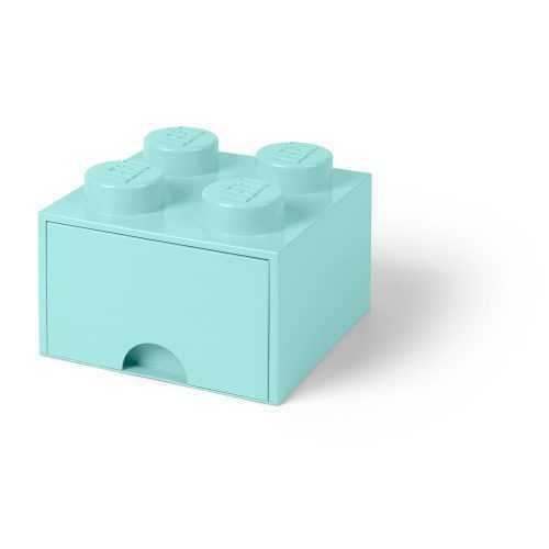 Világoskék négyszögletes tárolódoboz - LEGO®