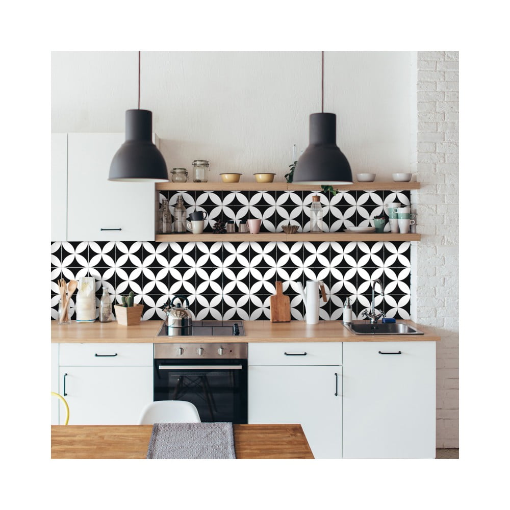 Wall Decal Tiles Enzo 9 db-os falmatrica szett