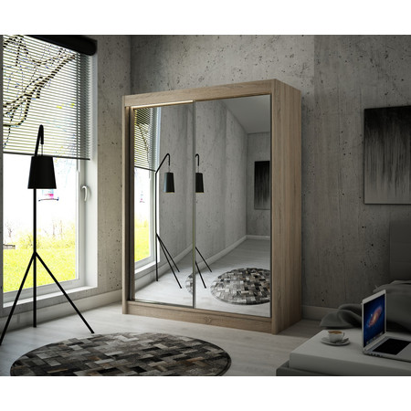 Homa Gardróbszekrény (250 cm) Sonoma tölgy Furniture