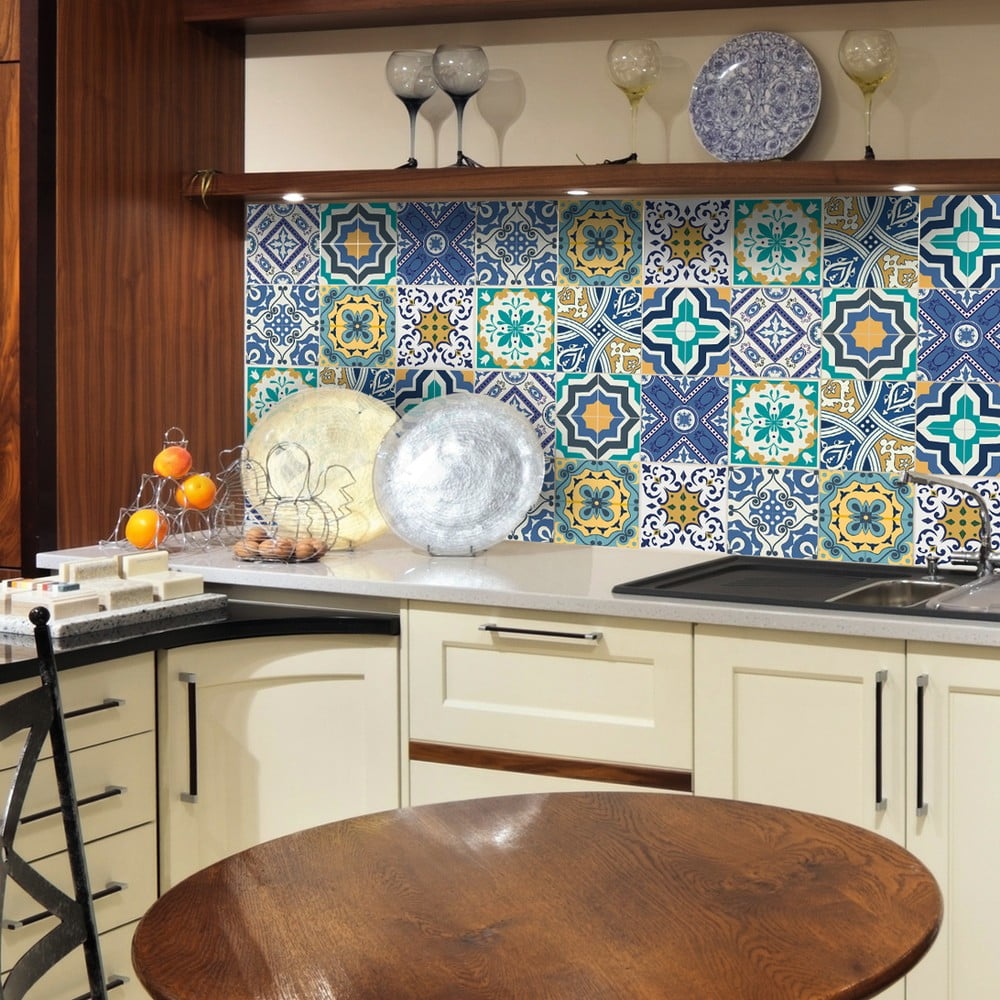 Azulejos Vintage Arabesques 9 db-os falmatrica szett