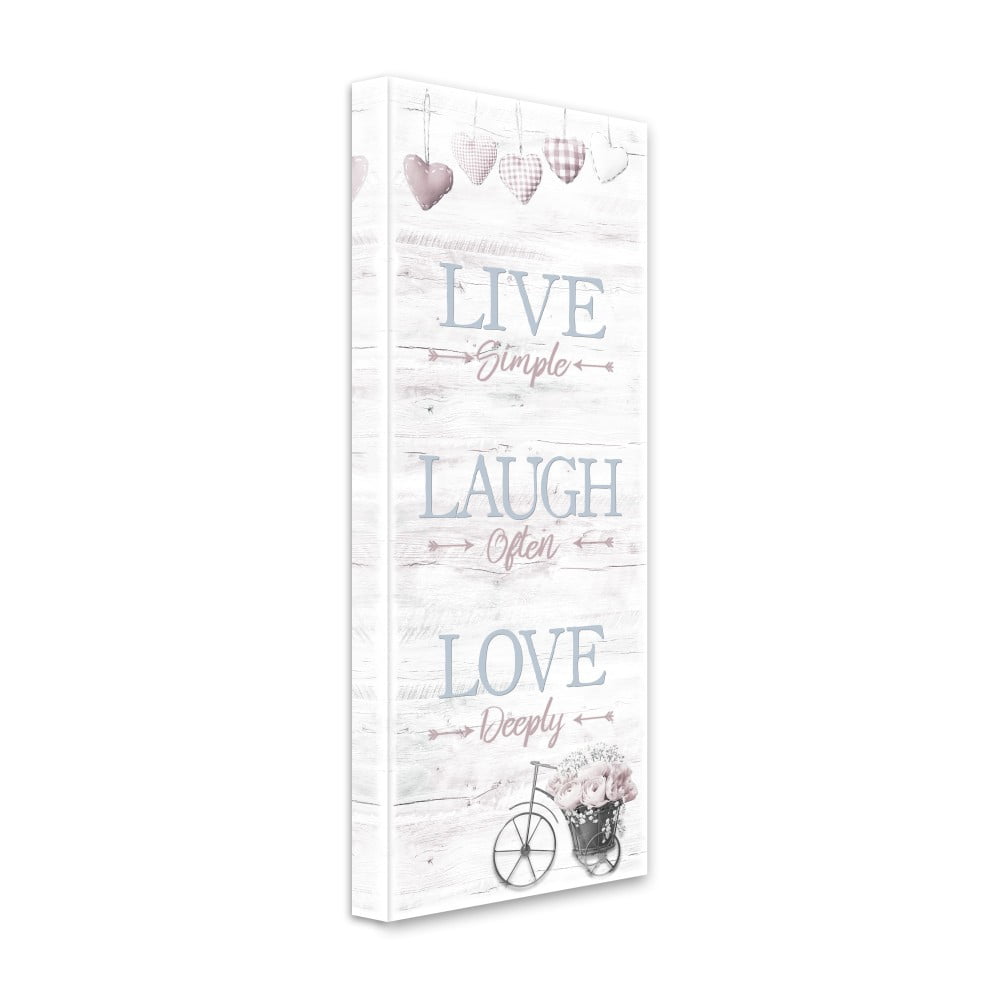 Canvas Shabby Live fali kép