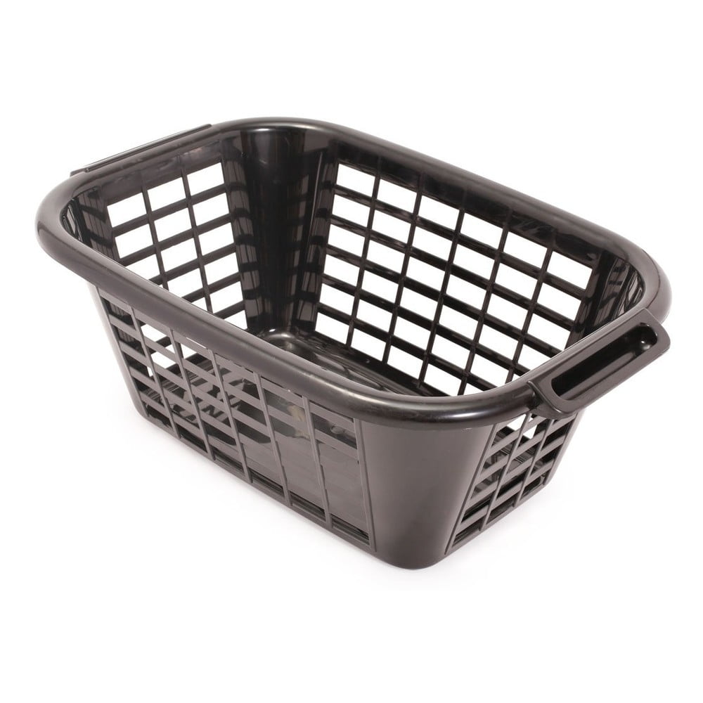 Rect Laundry Basket fekete szennyeskosár