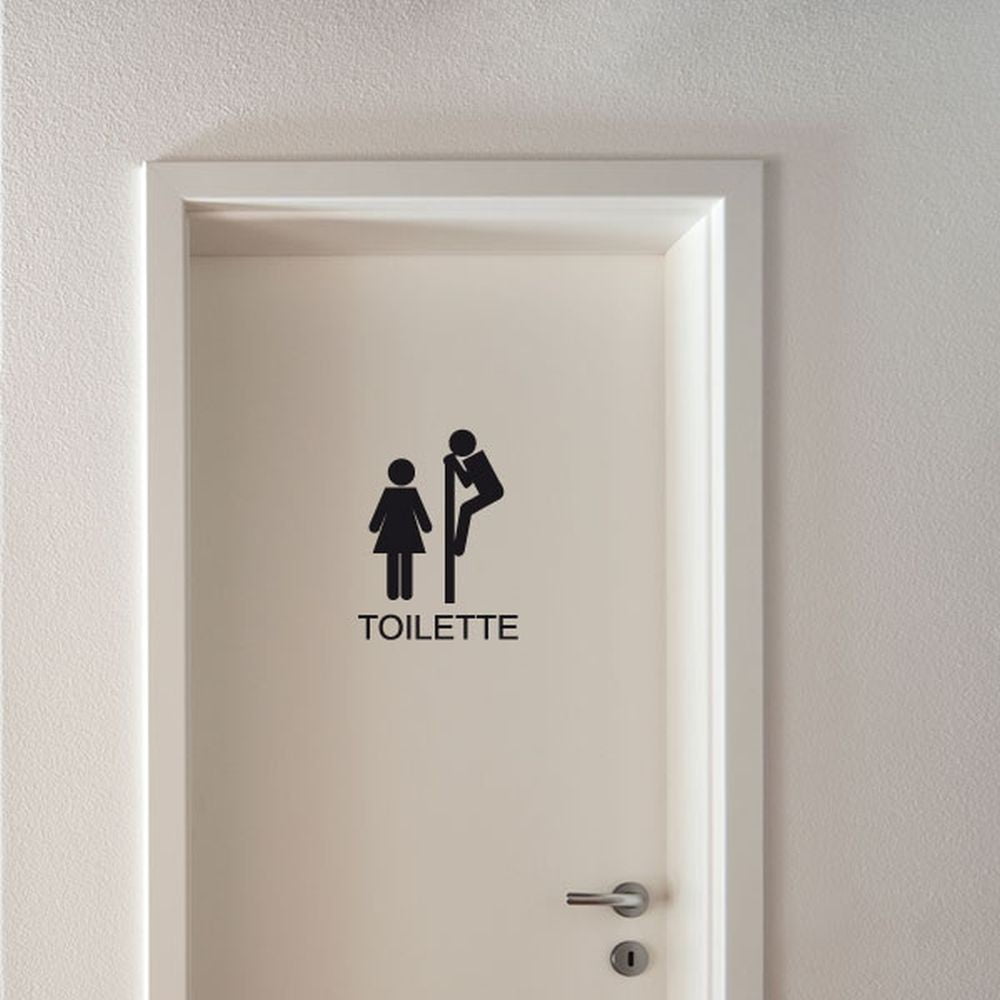 Toilettes Funny matrica - Ambiance