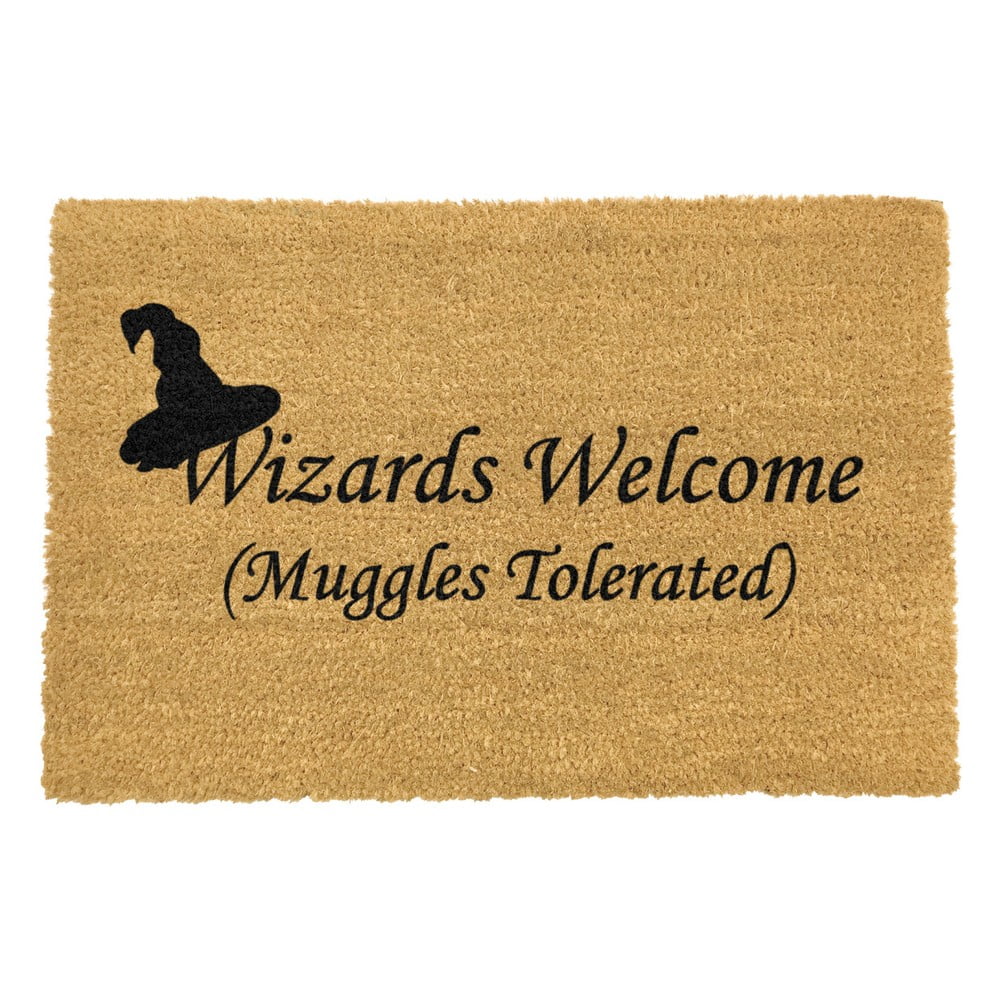 Wizards Welcome természetes kókuszrost lábtörlő