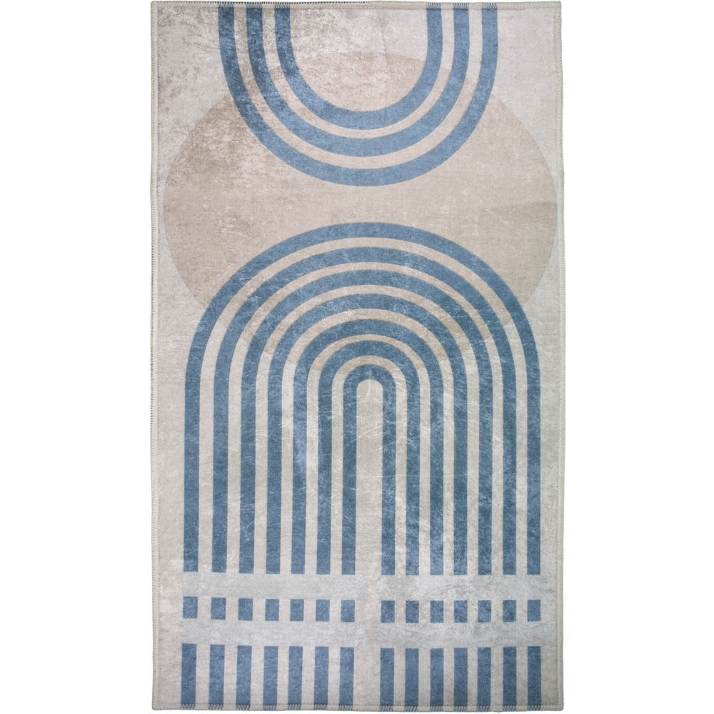 Kék/szürke szőnyeg 180x120 cm - Vitaus