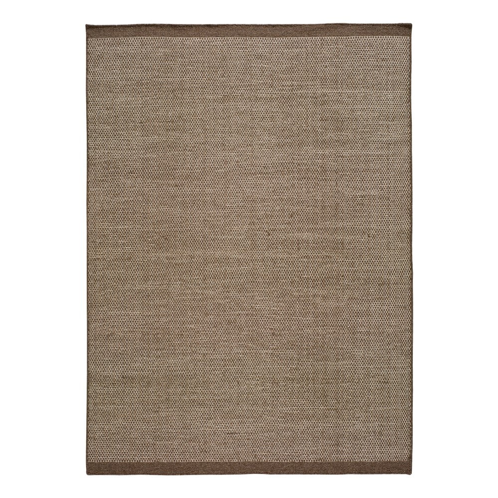 Kiran Liso barna gyapjú szőnyeg