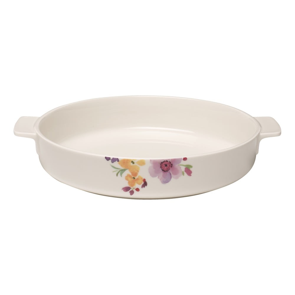 Mariefleur Basic virágmintás porcelán sütőtál - Villeroy & Boch