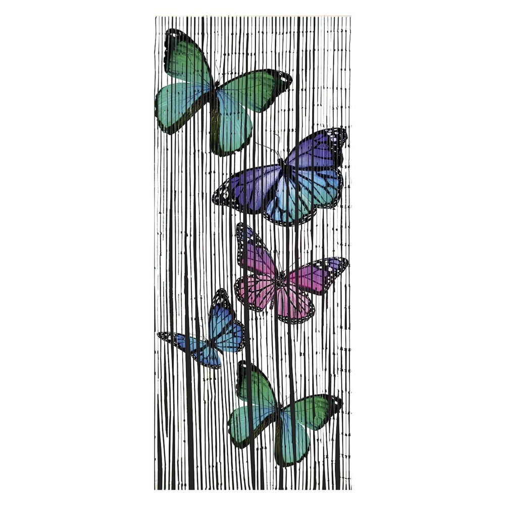 Bambusz ajtófüggöny 200x90 cm Butterflies - Maximex