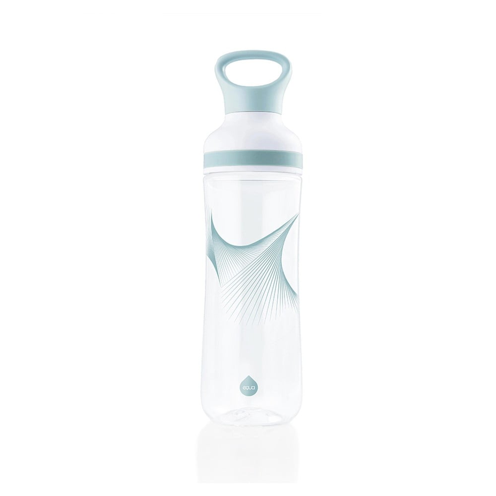 Kék-fehér vizespalack 800 ml Flow Wave - Equa