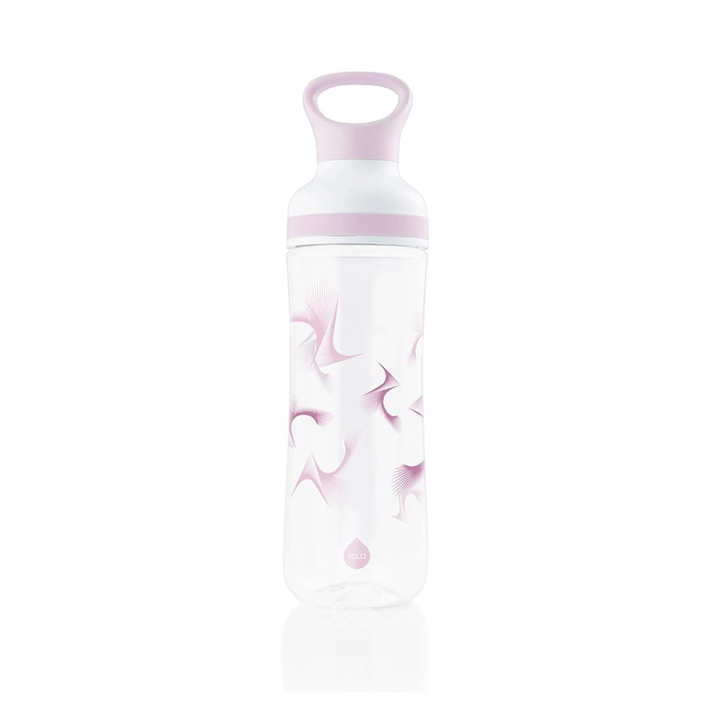 Lila-fehér vizespalack 800 ml Flow Wave - Equa