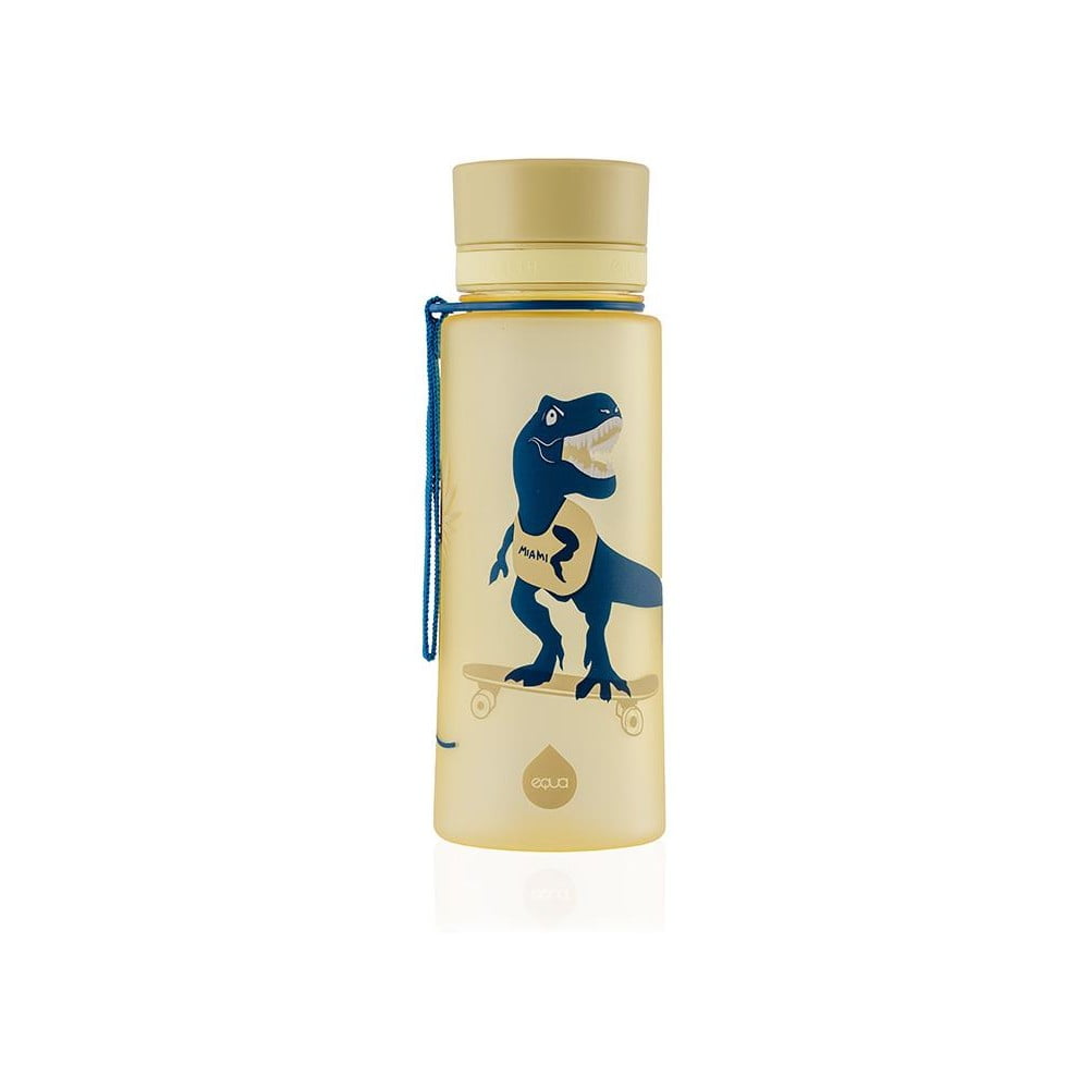 Sárga ivópalack 600 ml Dino - Equa