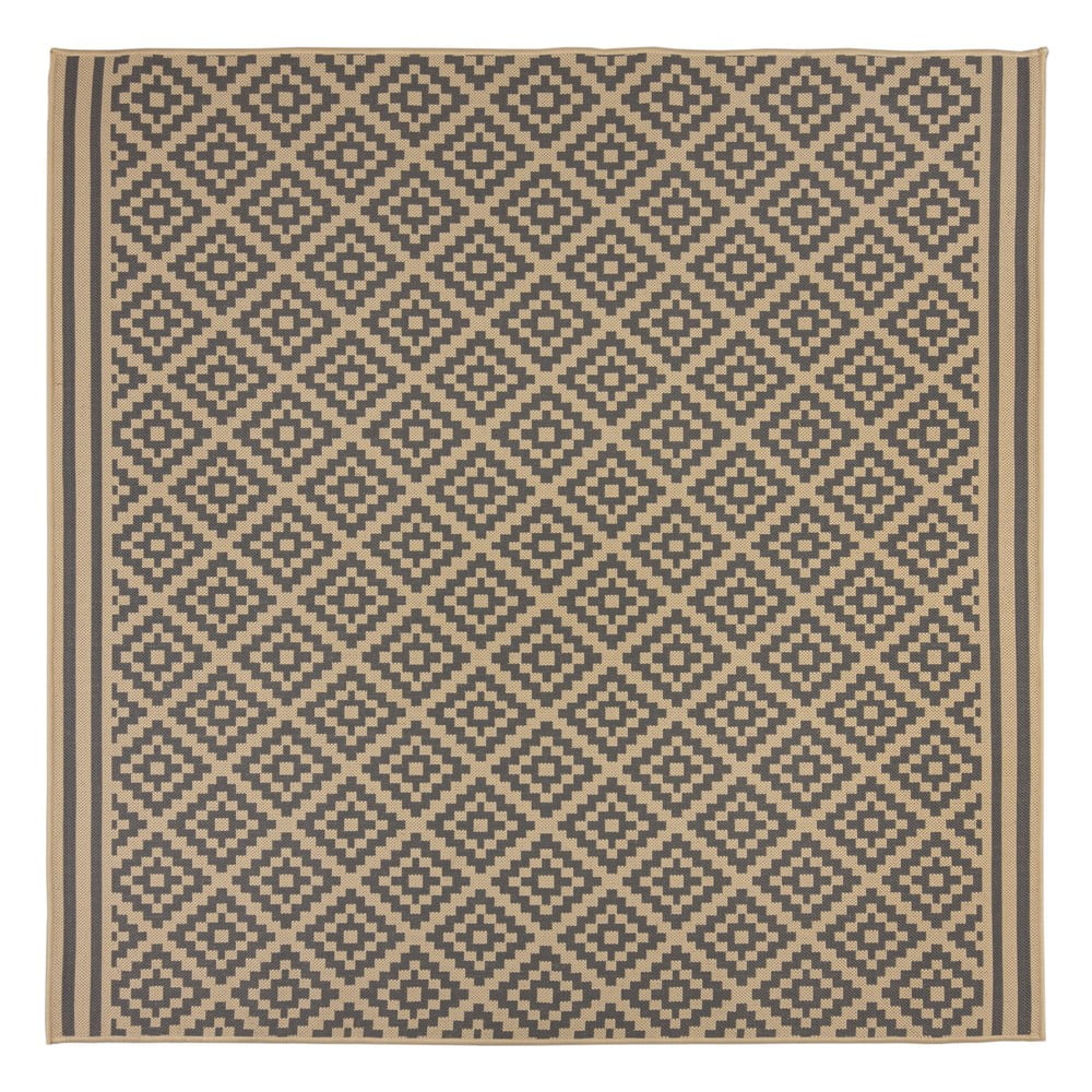 Szürke-bézs kültéri szőnyeg 200x200 cm Moretti - Flair Rugs