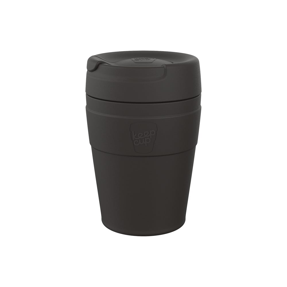 Fekete termobögre 340 ml - KeepCup