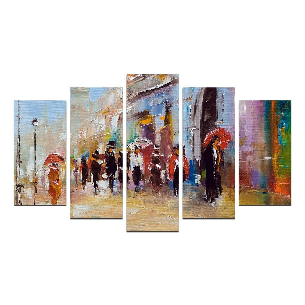 Kép szett 5 db-os 20x60 cm – Wallity