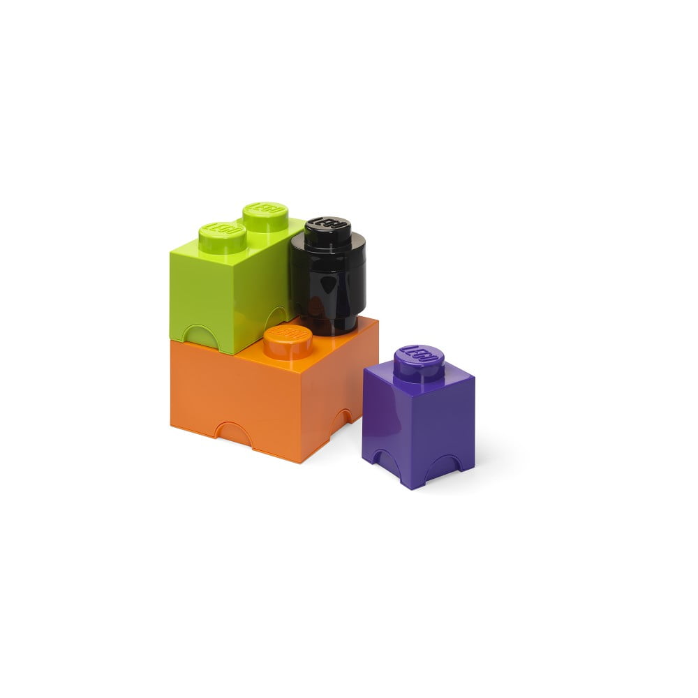 Műanyag gyerek tárolódoboz szett 4 db-os Box – LEGO®