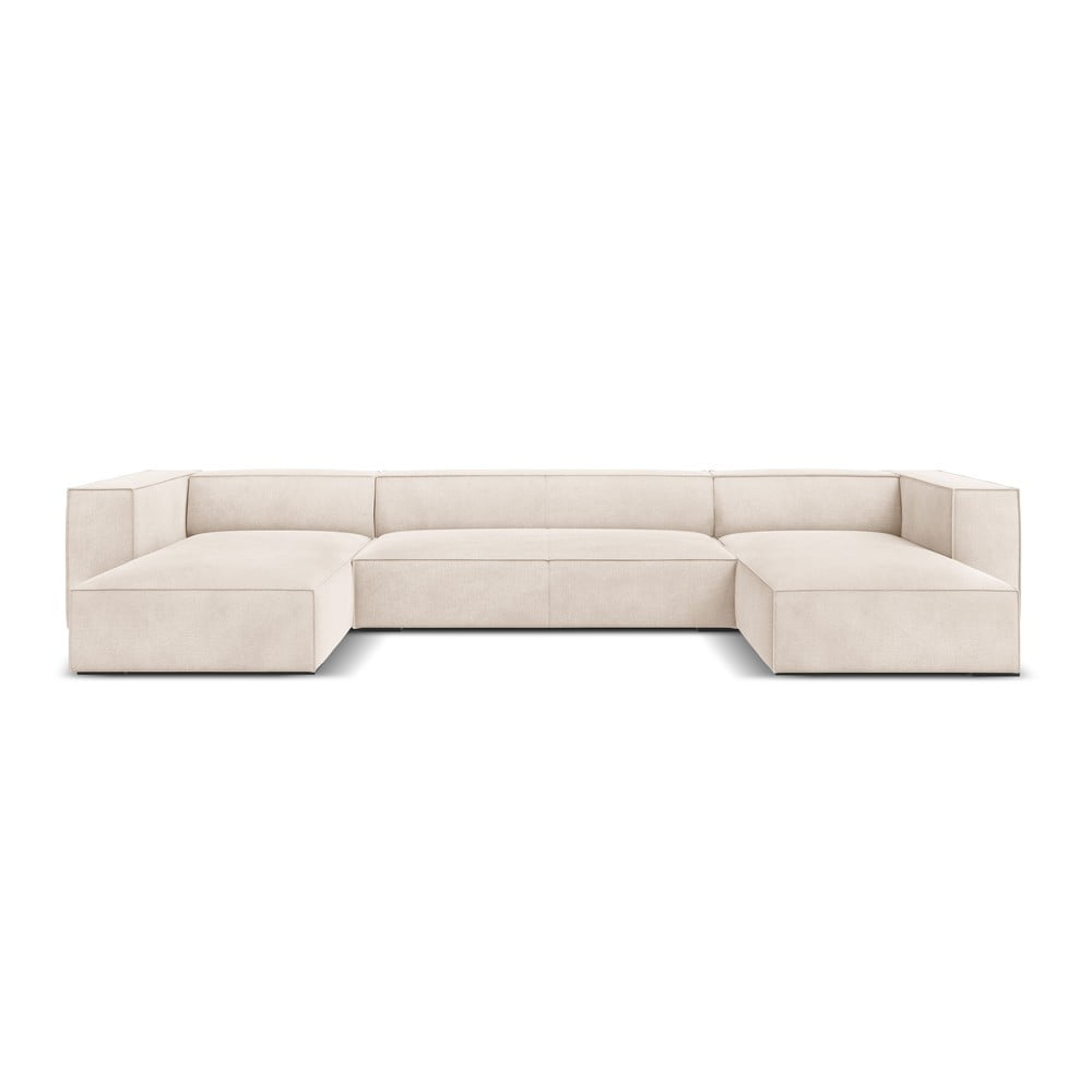 Krémszínű sarokkanapé ("U" alakú) Madame – Windsor & Co Sofas