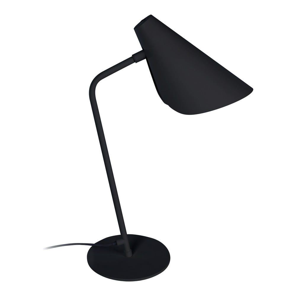 Lisboa fekete asztali lámpa