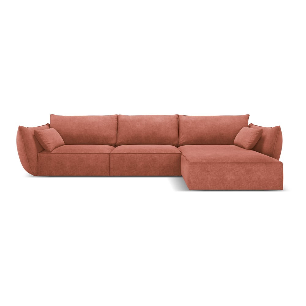 Piros sarokkanapé (jobb oldali) Vanda – Mazzini Sofas