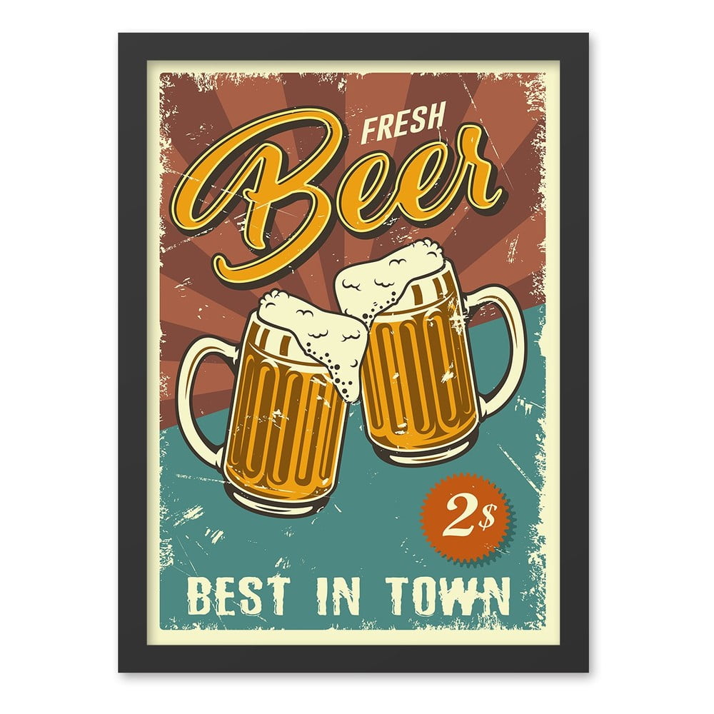 Kép 40x55 cm Beer – Wallity