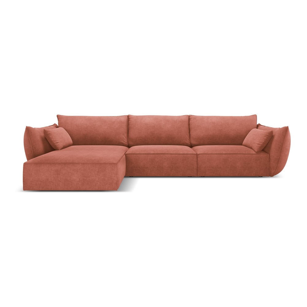 Piros sarokkanapé (bal oldali) Vanda – Mazzini Sofas