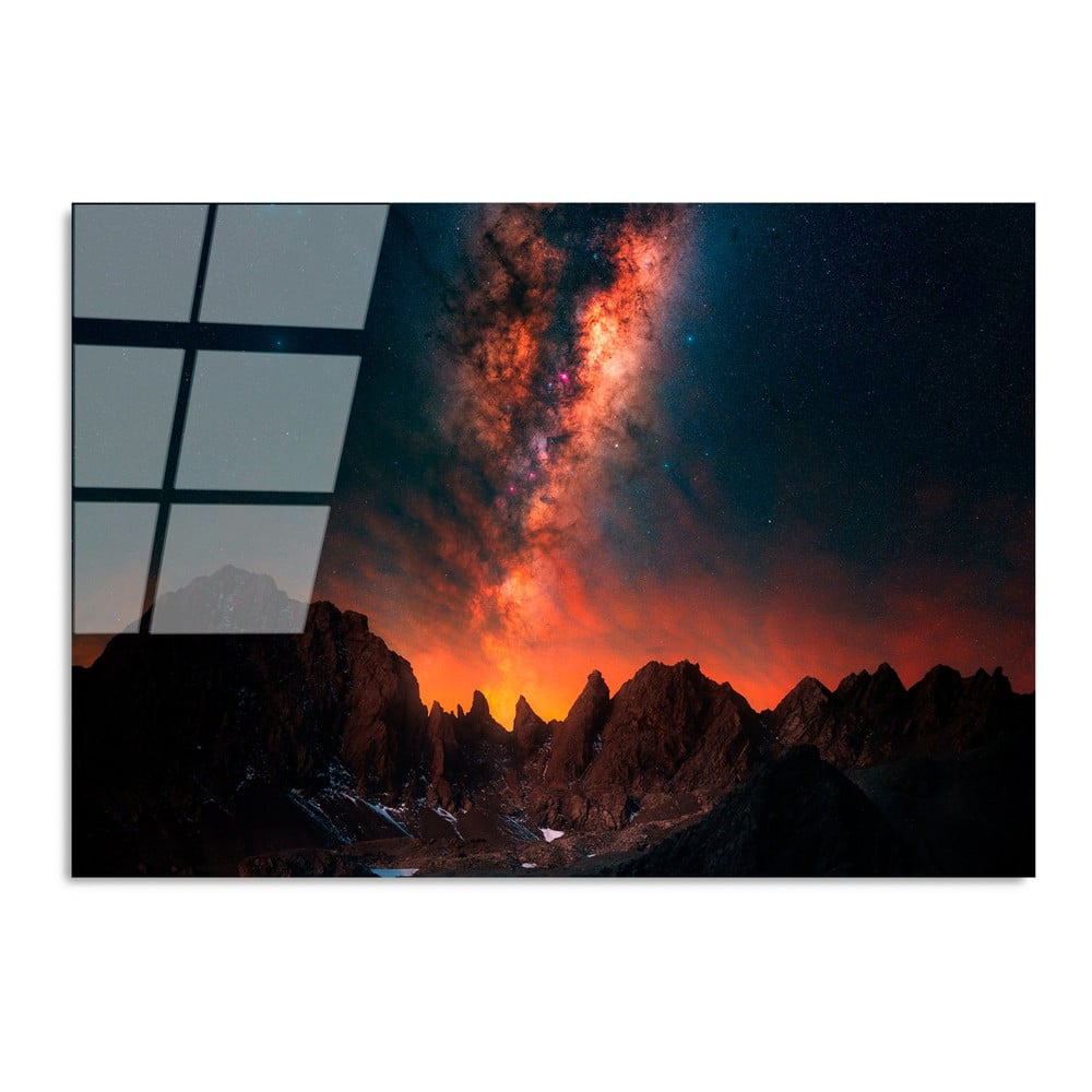 Üveg kép 100x70 cm Night Sky – Wallity