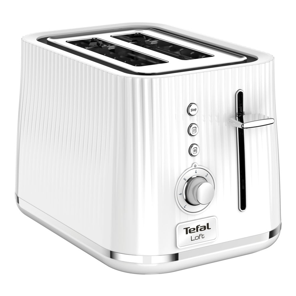 Fehér kenyérpirító Loft – Tefal