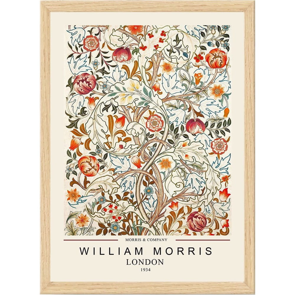 Keretezett poszter 55x75 cm William Morris – Wallity