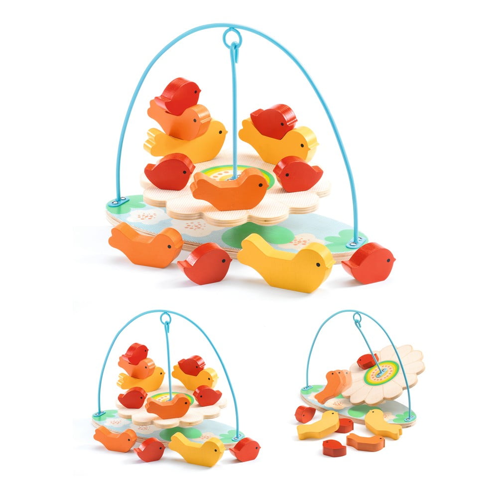 Balance fa egyensúlyozós játék madarakkal - Djeco