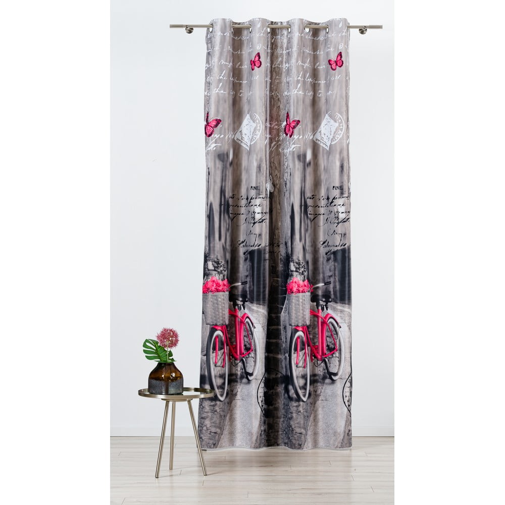 Szürke sötétítő függöny 140x245 cm Mercato – Mendola Fabrics