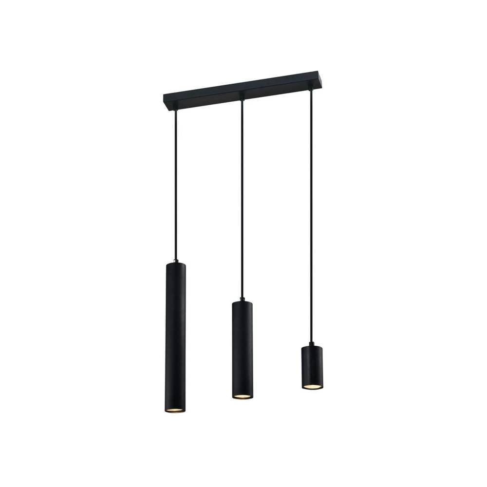 Fekete függőlámpa fém búrával 6x46 cm Tubo – Candellux Lighting