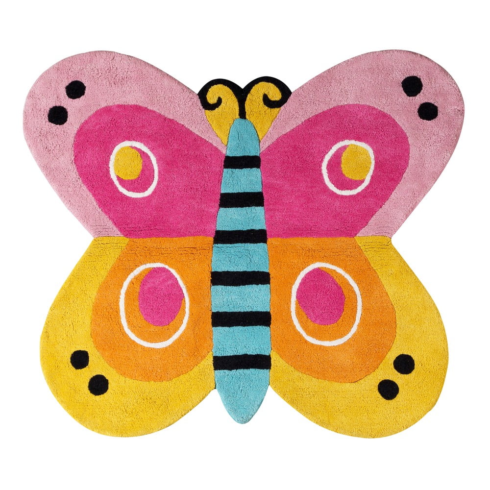 Gyerek szőnyeg 80x90 cm Butterfly – Premier Housewares