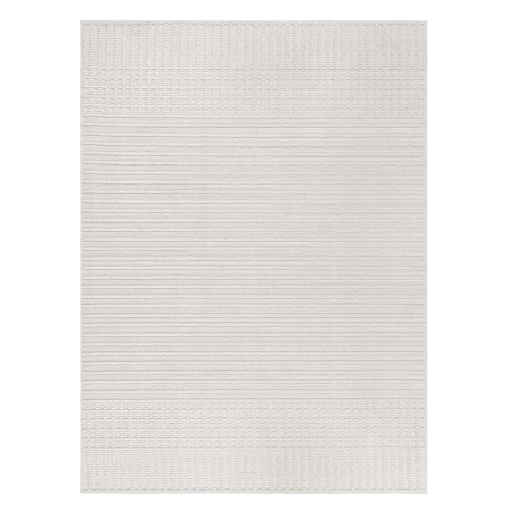 Fehér mosható zsenília szőnyeg 80x160 cm Elton – Flair Rugs