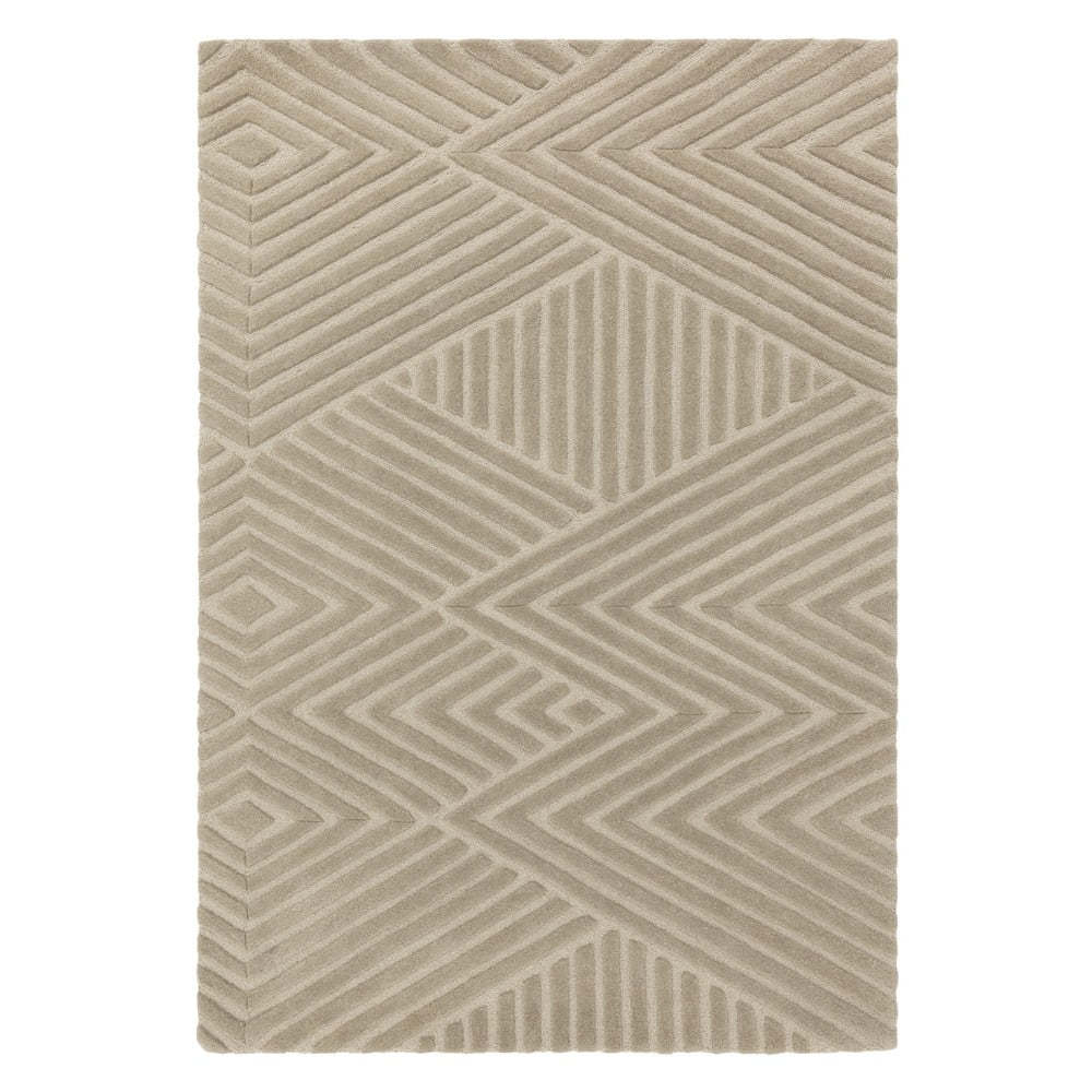 Világosbarna gyapjú szőnyeg 160x230 cm Hague – Asiatic Carpets