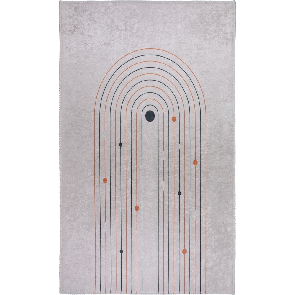 Krémszínű mosható szőnyeg 120x160 cm – Vitaus