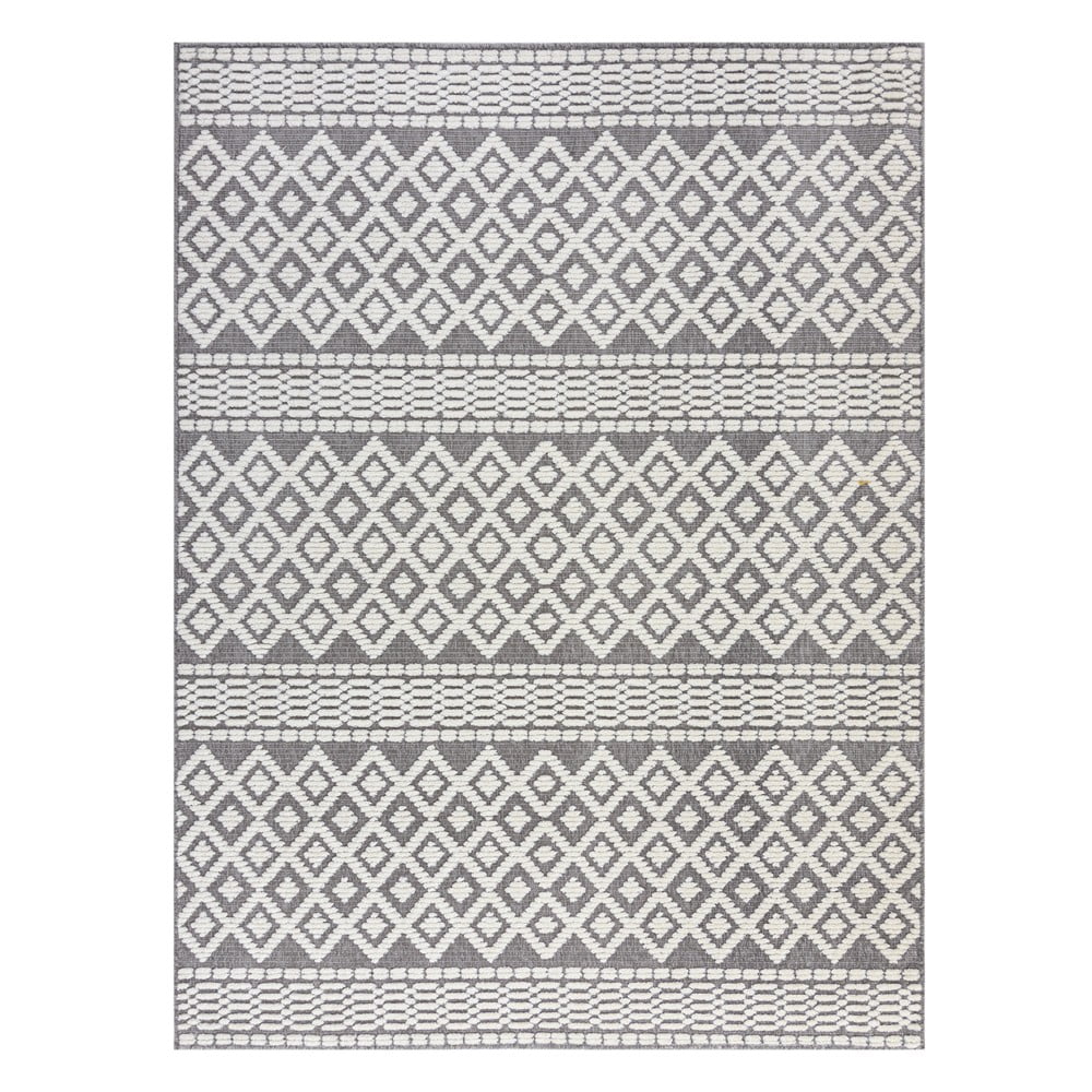 Szürke mosható zsenília szőnyeg 80x160 cm Jhansi – Flair Rugs