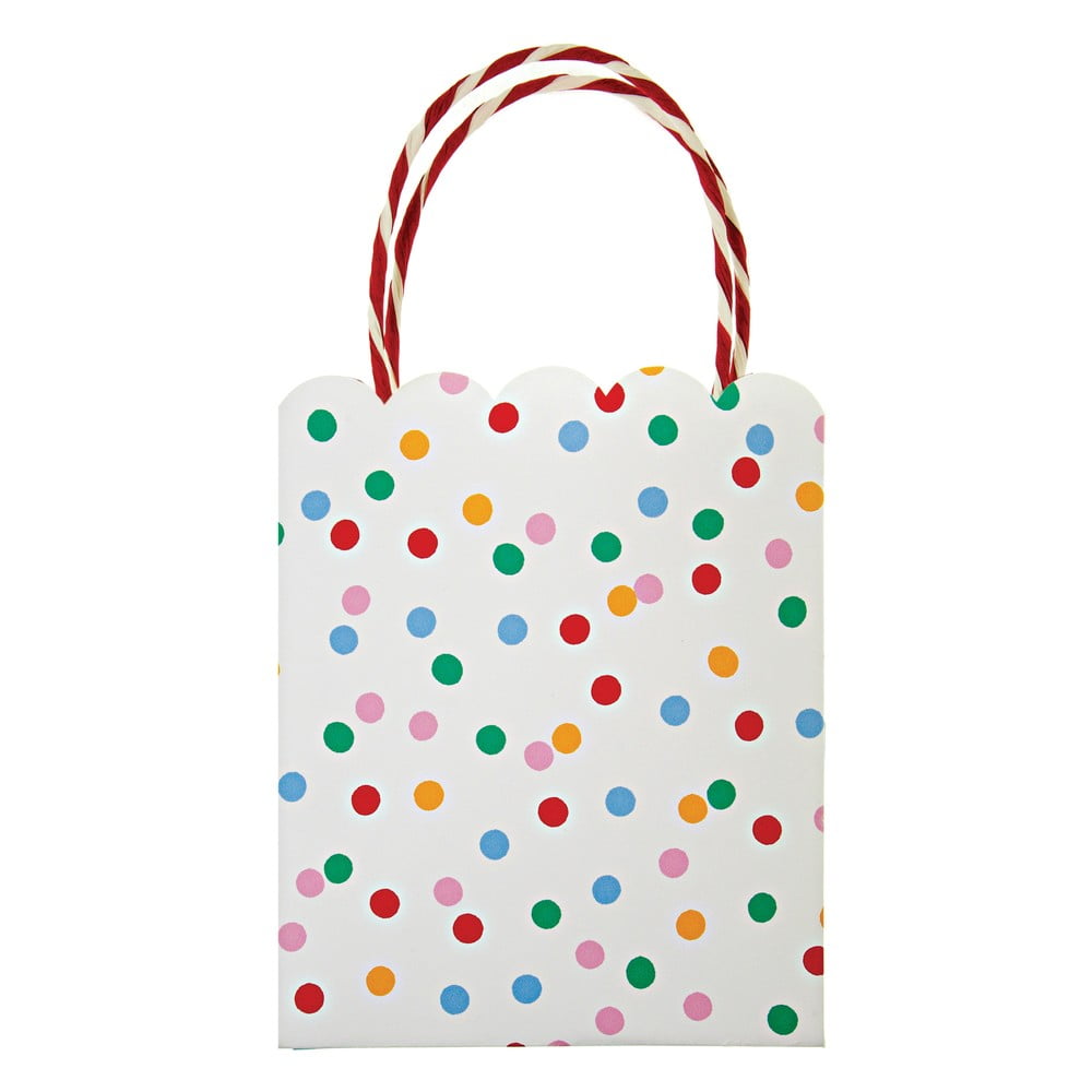 Ajándéktáska szett 8 db-os 13x8 cm Spotty – Meri Meri