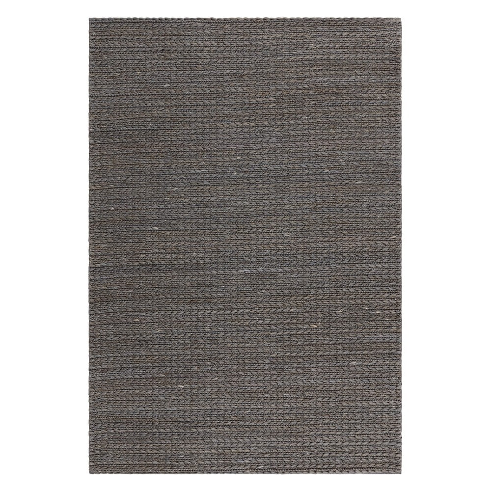 Antracitszürke kézi szövésű juta szőnyeg 160x230 cm Oakley – Asiatic Carpets