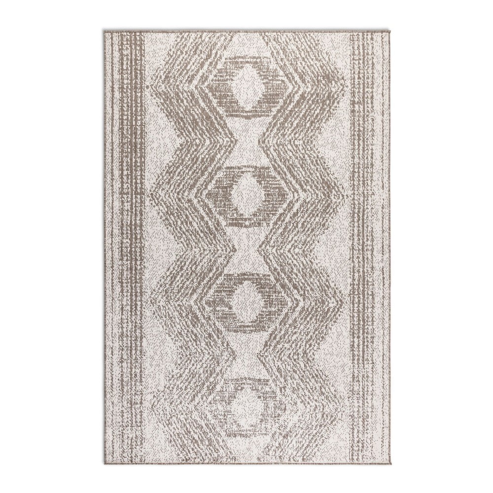 Barna-krémszínű kültéri szőnyeg 80x150 cm Gemini – Elle Decoration